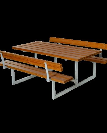 Plus Basic Bord Bænkesæt     Ryglæn 177 Cm Teak 185812-17