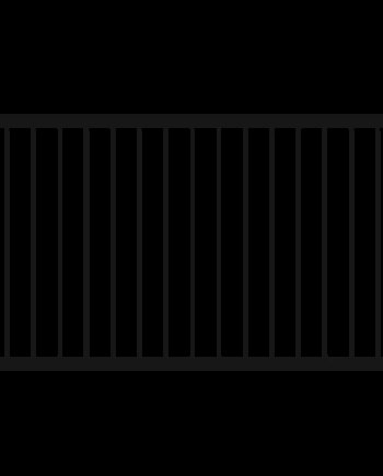 Plus Basic Bred Låge 150ã 85 Cm Sort 17557-15
