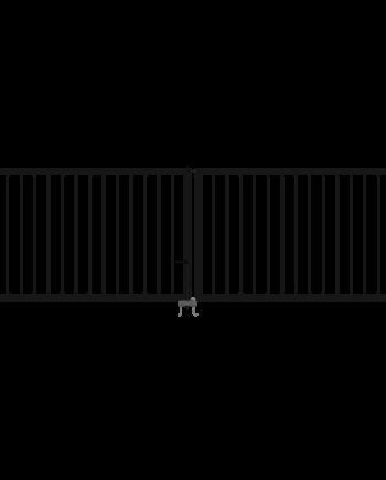 Plus Basic Dobbeltlåge 300ã 85 Cm Sort 17559-15