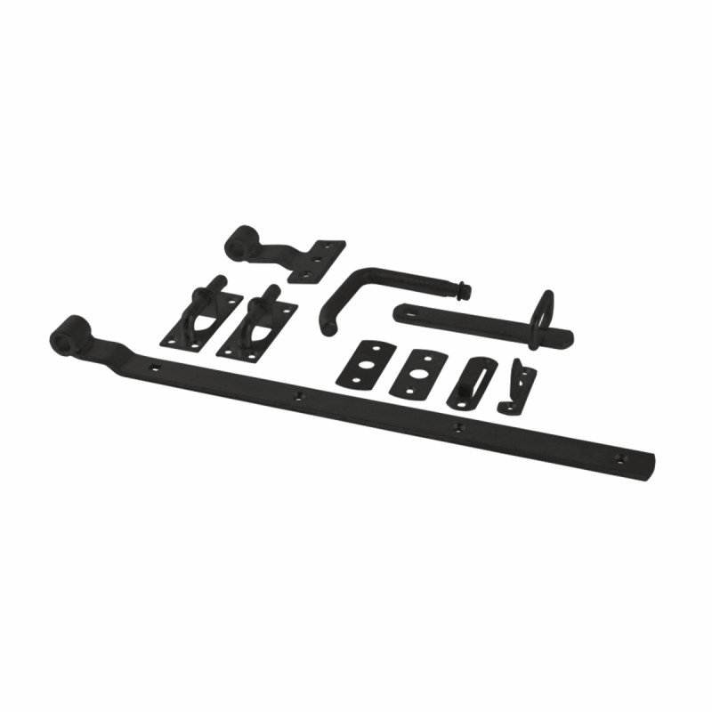 Plus Beslag Enkeltlåge Sort 2403-15
