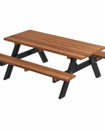 Plus Bord Bænkesæt 177 Cm Thermowoodâ Sort 18550-154