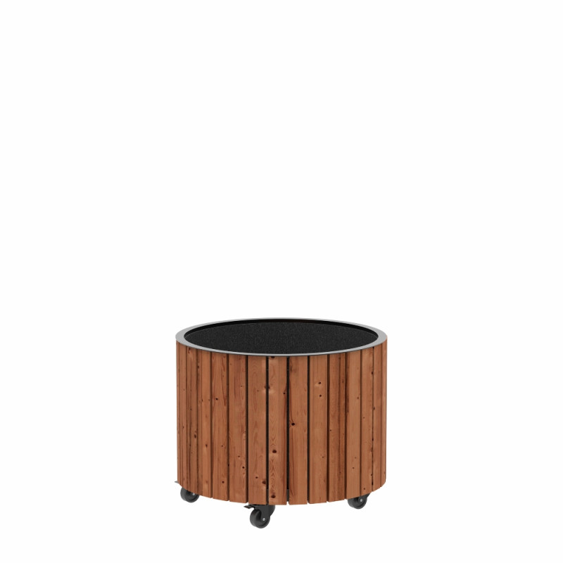 Plus Circle Plantekasse ø55 45 Cm Thermowoodâ 18372-