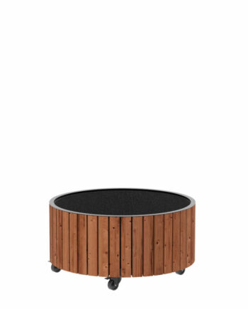 Plus Circle Plantekasse ø70 35 Cm Thermowoodâ  18374-