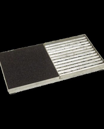 Plus Cubic Rist Inkl  Måtte   Stålramme   Stillesko   40 Cm     40 Cm Sort