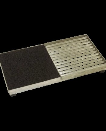 Plus Cubic Rist Inkl  Måtte   Stålramme   Stillesko   5cm   40 Cm     40 Cm Sort