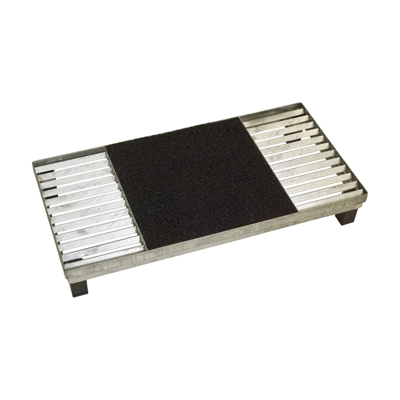 Plus Cubic Rist Inkl  Måtte   Stålramme   Stillesko   5cm   40 Cm     80 Cm Sort
