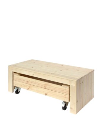 Plus Fun Bænk Og Multikasse   Hjul 120 Cm 18260-