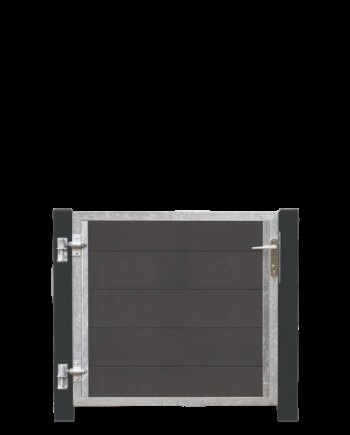 Plus Futura Kompositlåge Vi 99ã 91 Cm Cm   16 Cm Gråsorte Stålstolper 17567-21
