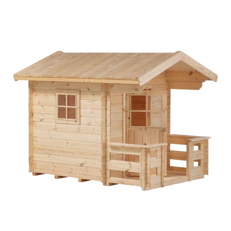 Plus Legehus 134ã 134 Cm 58 Cm Terrasse Ubehandlet Inkl Tagpap 167410-