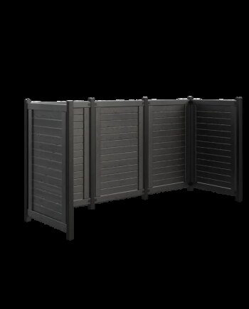 Plus Lund Renovationsskjul 245ã 85ã 124 Cm 16671-15