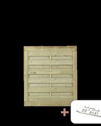 Plus Newline Enkeltlåge Inkl  Beslag 100x110 Cm 30420-