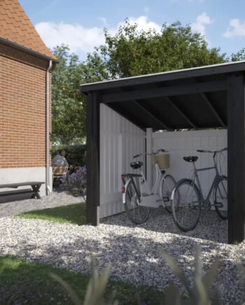Plus Nordic Cykelskur   Mâ    Modul åben 16856-