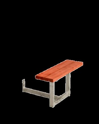 Plus Påbygning Til Basic Bord Bænkesæt 77 Cm Teak 185820-17
