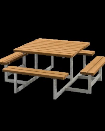 Plus Picnic Bord Bænkesæt 200 Cm Teak 188810-17