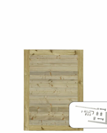 Plus Plank Enkeltlåge Inkl  Beslag 100ã 125 Cm Pefc 277650-