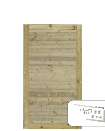 Plus Plank Enkeltlåge Inkl  Beslag 100ã 163 Cm Pefc 277640-