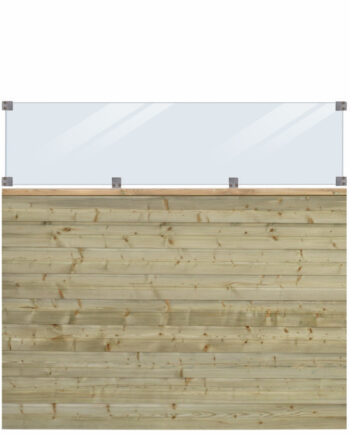 Plus Plank Profilhegn   Glas 174ã 163 Cm Pefc 27779-