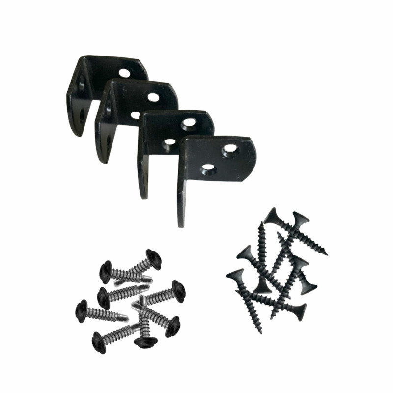 Plus   Stk   -beslag Sort 02300-15