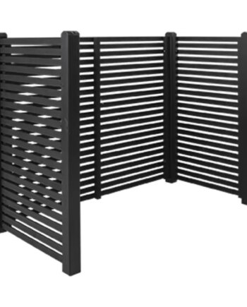 Plus Tokyo Renovationsskjul 194x97 Højde 140cm Grundmalet Sort 16640-15