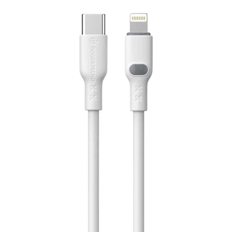 Powertrend Ladekabel Usb- Til Lightning 2m