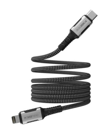 Powertrend Magnetisk Ladekabel Usb-  Til Lightning 1m
