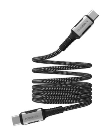 Powertrend Magnetisk Ladekabel Usb-  Til Usb-  1m