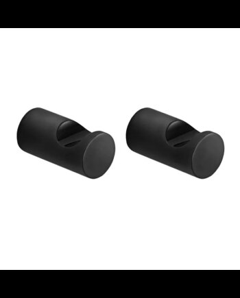 Pressalit  Home  Håndklædekrog  Curve    Stk  Mat Sort Ih40160