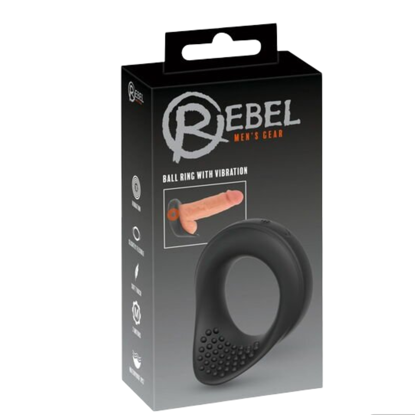 Rebel Ball Ring With Vibration