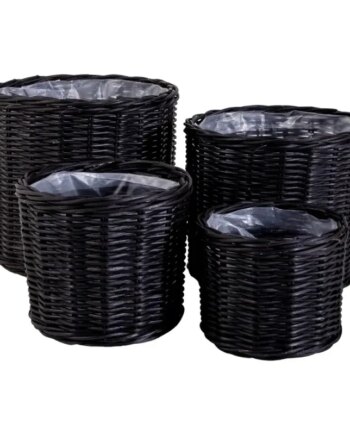 Runde Kurve   Sort Med Plastik Indeni 4401121