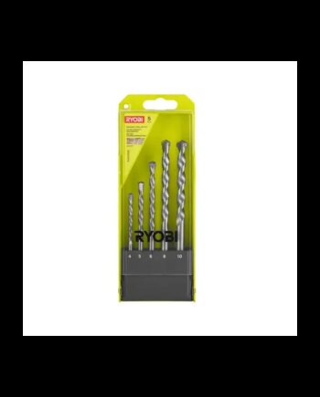 Ryobi Betonbor Sæt   Stkï               Og 10 Mm     Stk Hver  Rak05md
