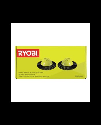 Ryobi Børster Fejemaskine   Stk 1x Venstre Børste Og 1x Højre Børste Rakdsb02