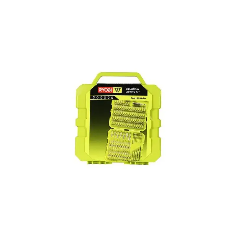 Ryobi Bor- Og Bitssæt Med 127 Dele