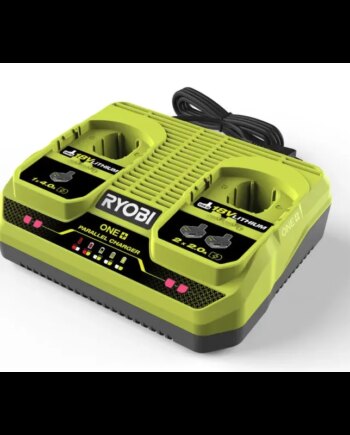 Ryobi Dobbelt Hurtiglader Til One  Batterier Rc18240