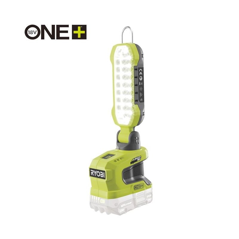 Ryobi Foldbar Arbejdslampe 18v One  R18alp-