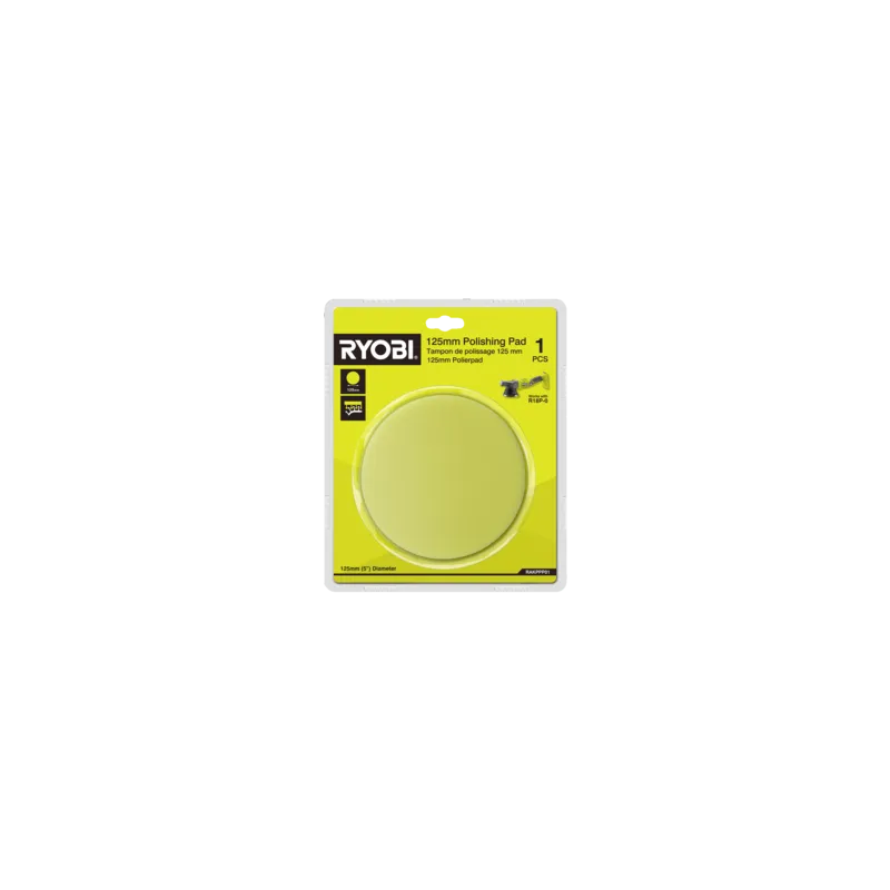 Ryobi 125 Mm Poleringspude Rakppp01