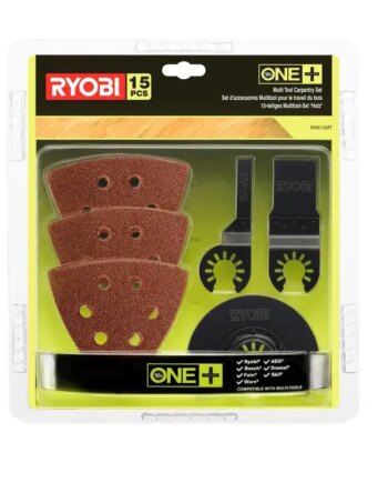 Ryobi Multiværktøjssæt Med 15 Dele Rak15mt