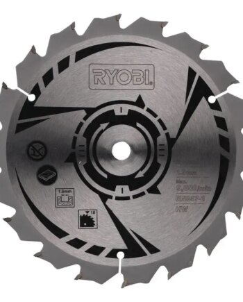 Ryobi Rundsavsklinge 150   10 Mm  Huldiameter  18 Tænder Csb150a1