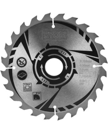 Ryobi Savklinge Til Kap- Geringssav 190   30 Mm  24 Tænder   Rakms190b