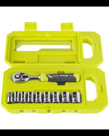 Ryobi Topnøglesæt  Rhrs10pc