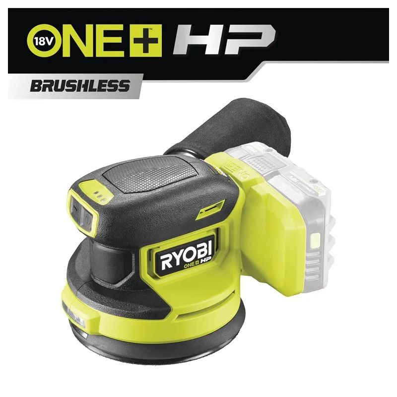 Ryobi 18v Hp Kulfri Excentersliber Rros18c-