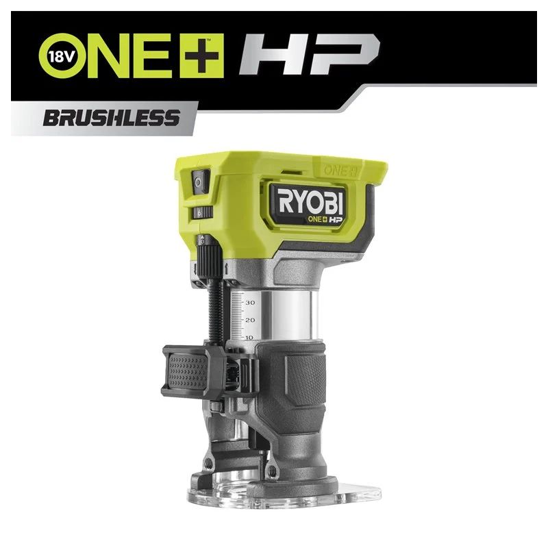 Ryobi 18v Hp Kulfri Overfræser Rtr18c-