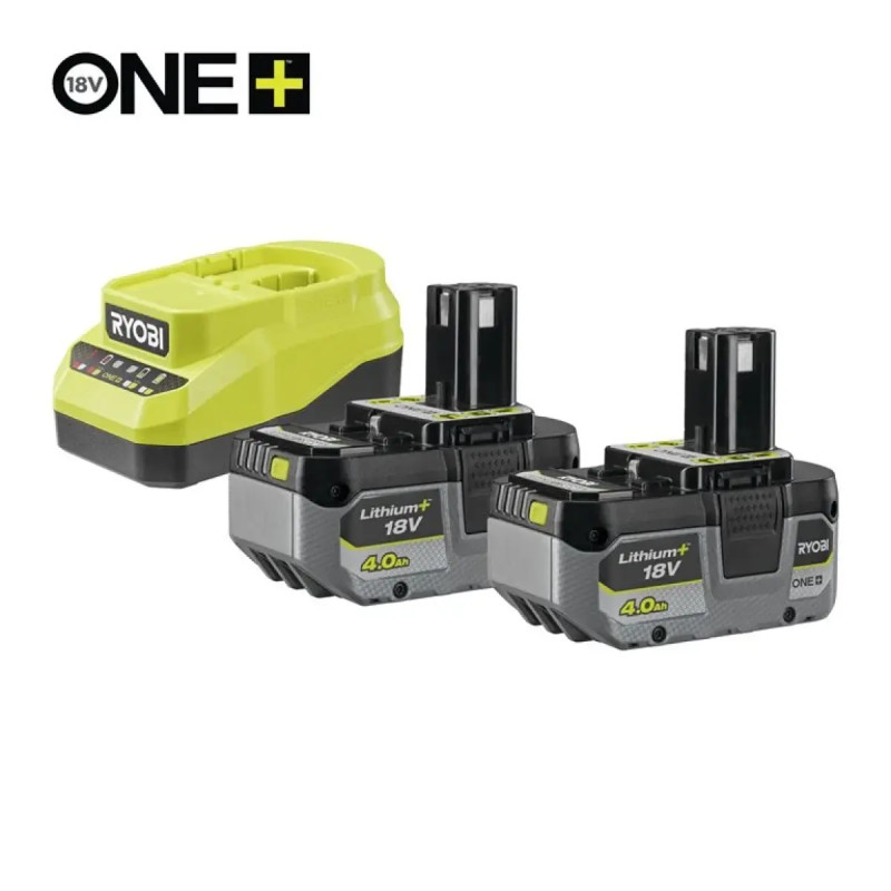 Ryobi 18v Lithium Batteri Og Lader Ah Rc18120a-240x