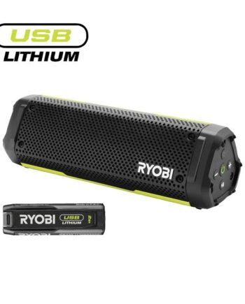 Ryobi 4v Usb Lithiumâ  Bluetoothâ  Højttaler  1x     Ah  Rs4-120g