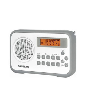 Sangean Prd18  Hvid Fm Am Stereo Digital Radio