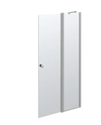 Scanbad Brusedør   97-99 Cm    Satin Klar200cm