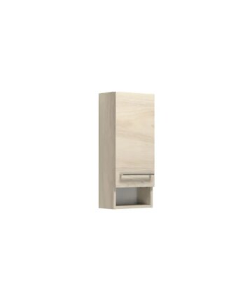 Scanbad Multo Overskab     Låge 70 4x30x18 Cm  Hvid Elm