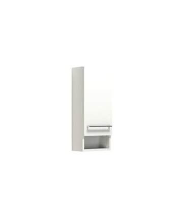 Scanbad Multo Overskab     Låge 70 4x30x18 Cm  Hvid Mat