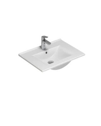 Scanbad Multo Vask Amber 61x45   Cm  Hvid