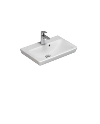 Scanbad Multo Vask Lotto 55x38 Cm  Hvid