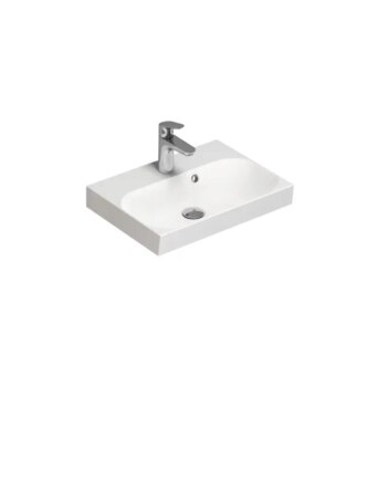 Scanbad Multo Vask Uno 50x37 Cm  Hvid